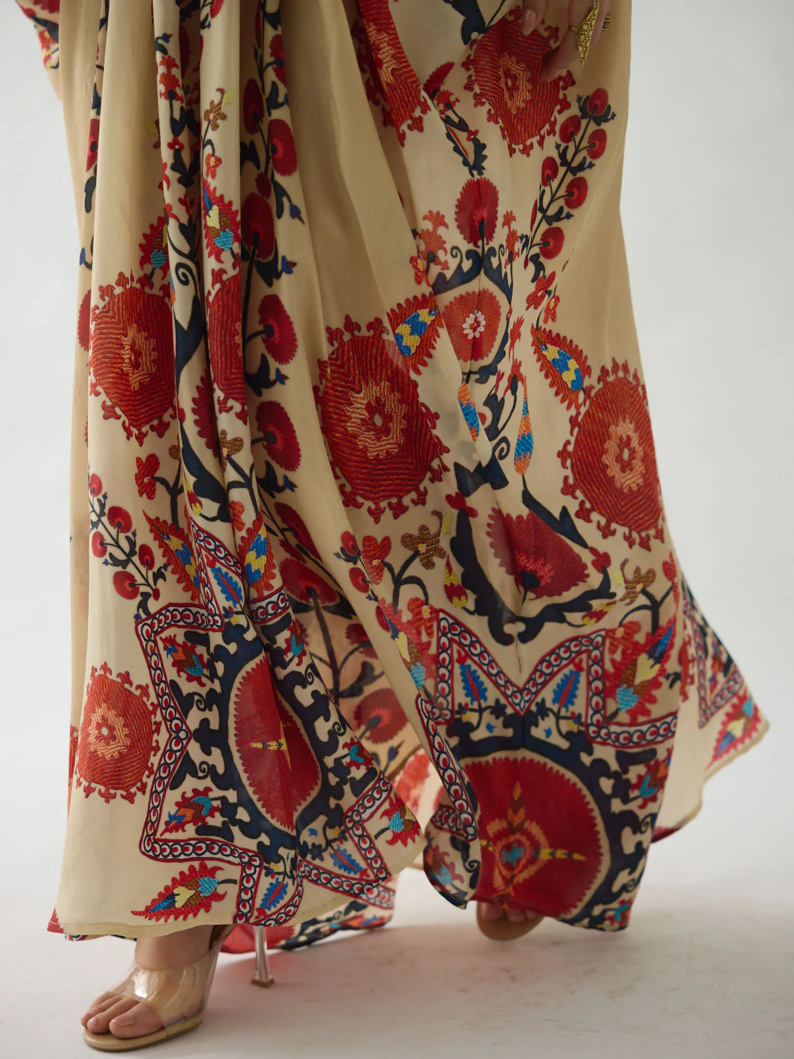 Bukhara Rust Farah Tunic Set