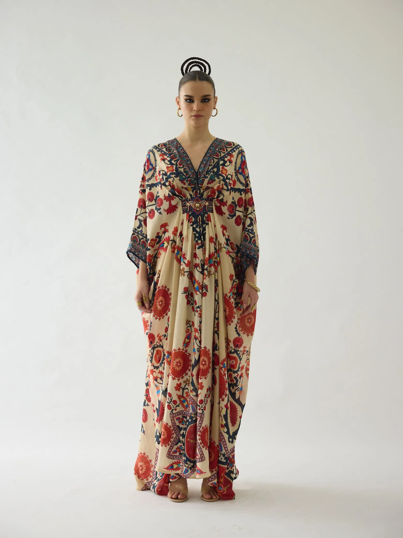 Bukhara Rust Farah Tunic Set