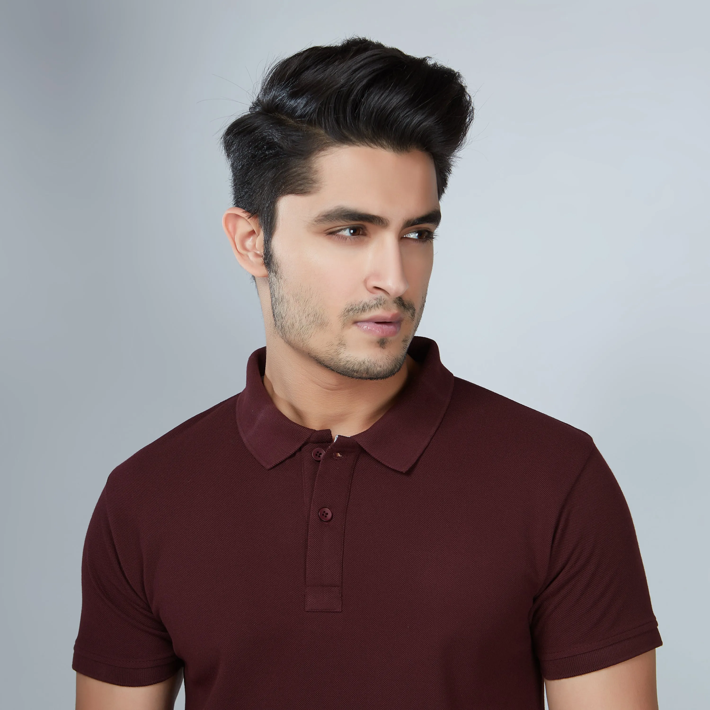 Bulgarian Rose Half Sleeve Polo T-Shirt