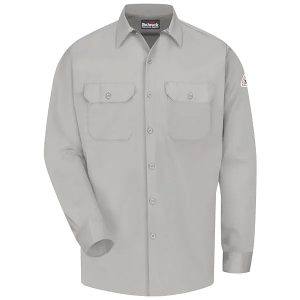 Bulwark Button-Front Work Shirt - Cat 2 - (SLW2) 2nd Color