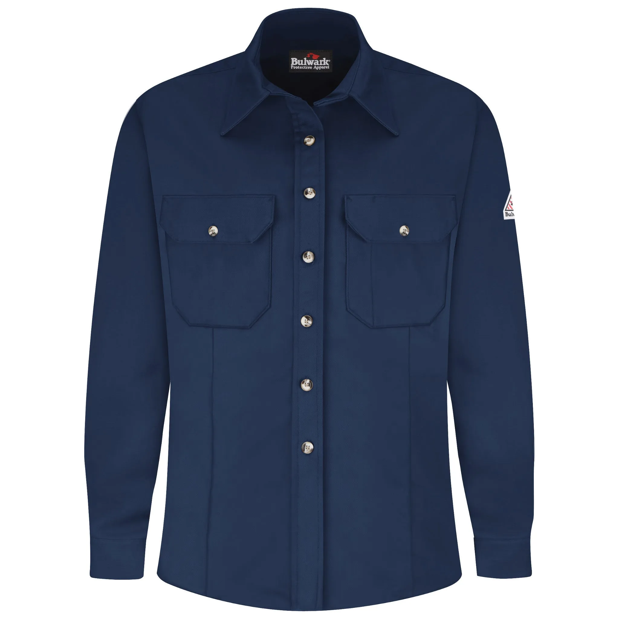 Bulwark Womens 7 Oz. Dress Uniform Shirt - Cat 2 - (SLU3)