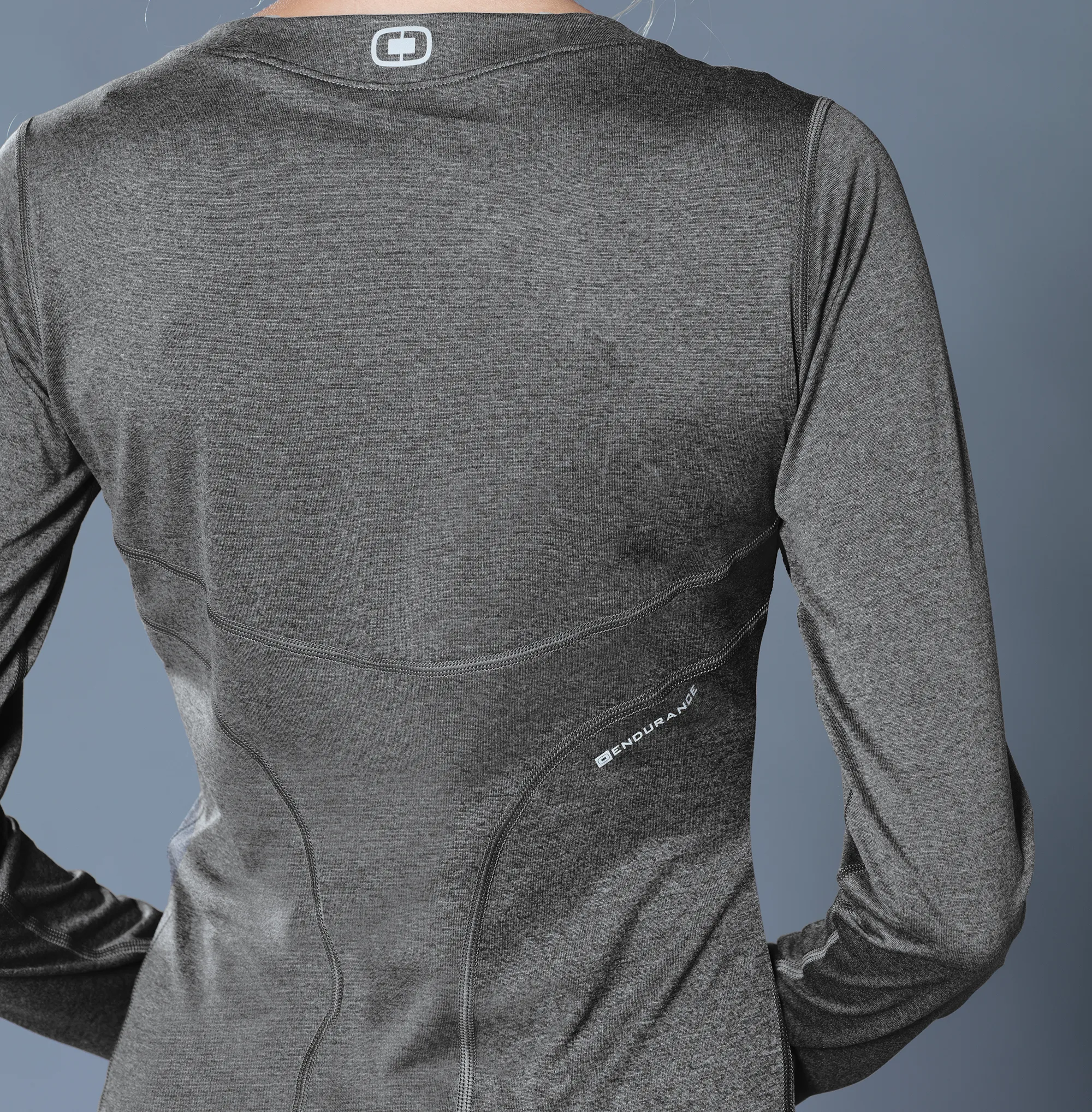 C2435W Ladies Long Sleeve Pulse Crew