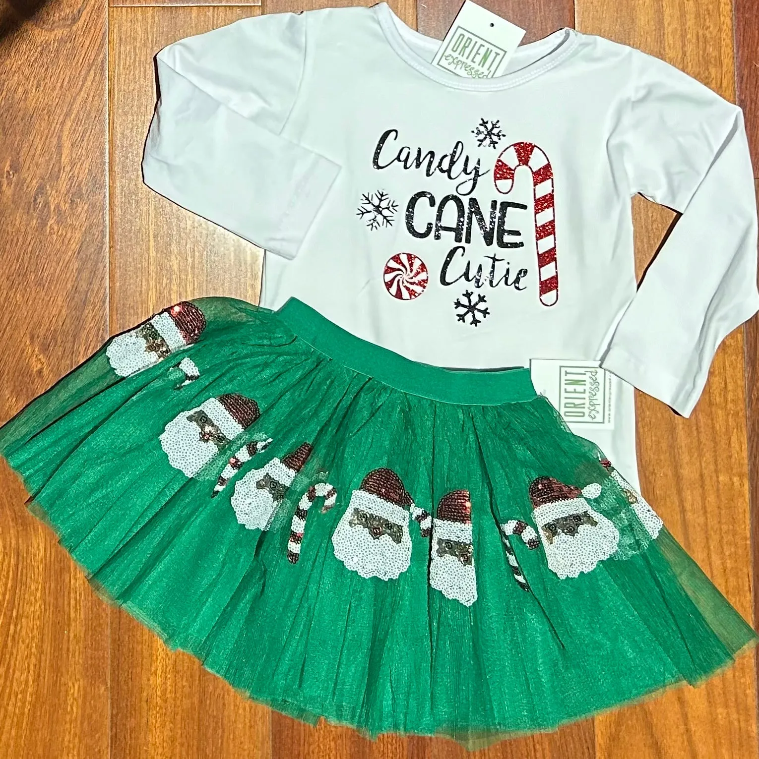 CANDY CANE CUTIE T SHIRT