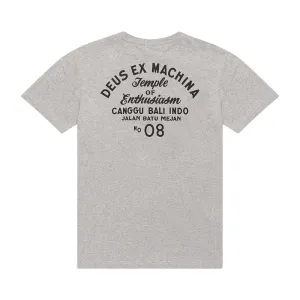 Canggu Address Tee - Athletic Grey