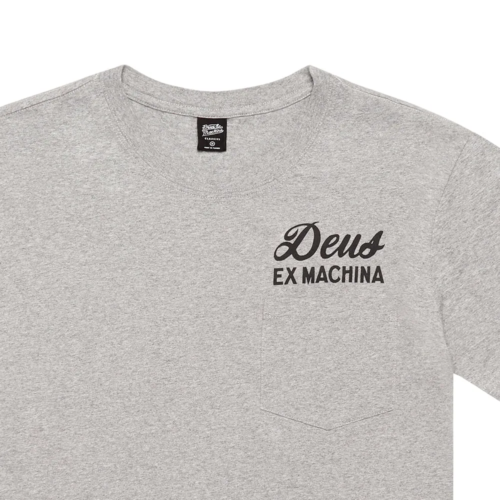 Canggu Address Tee - Athletic Grey