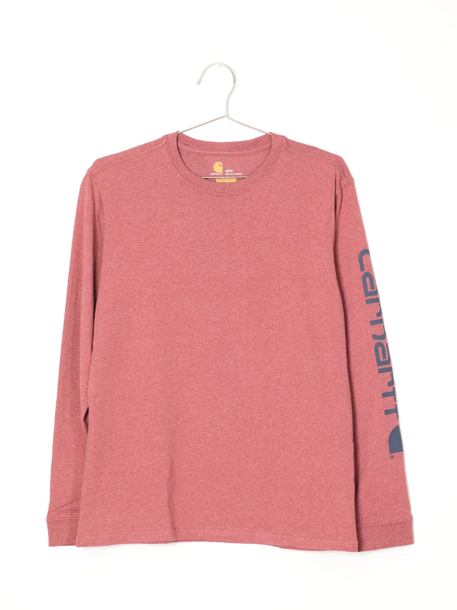 CARHARTT SLEEVE LOGO LONG SLEEVE TEE  - CLEARANCE