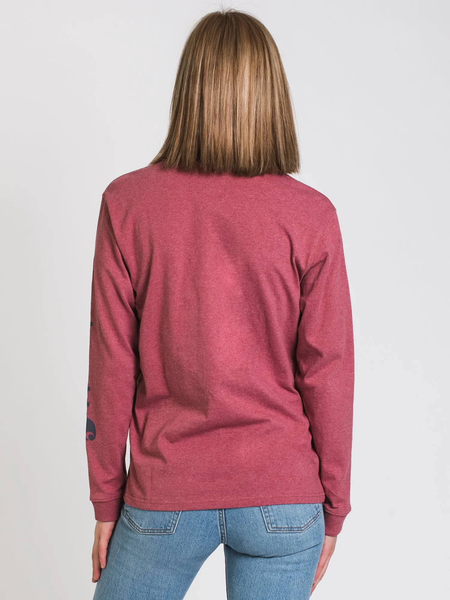 CARHARTT SLEEVE LOGO LONG SLEEVE TEE  - CLEARANCE