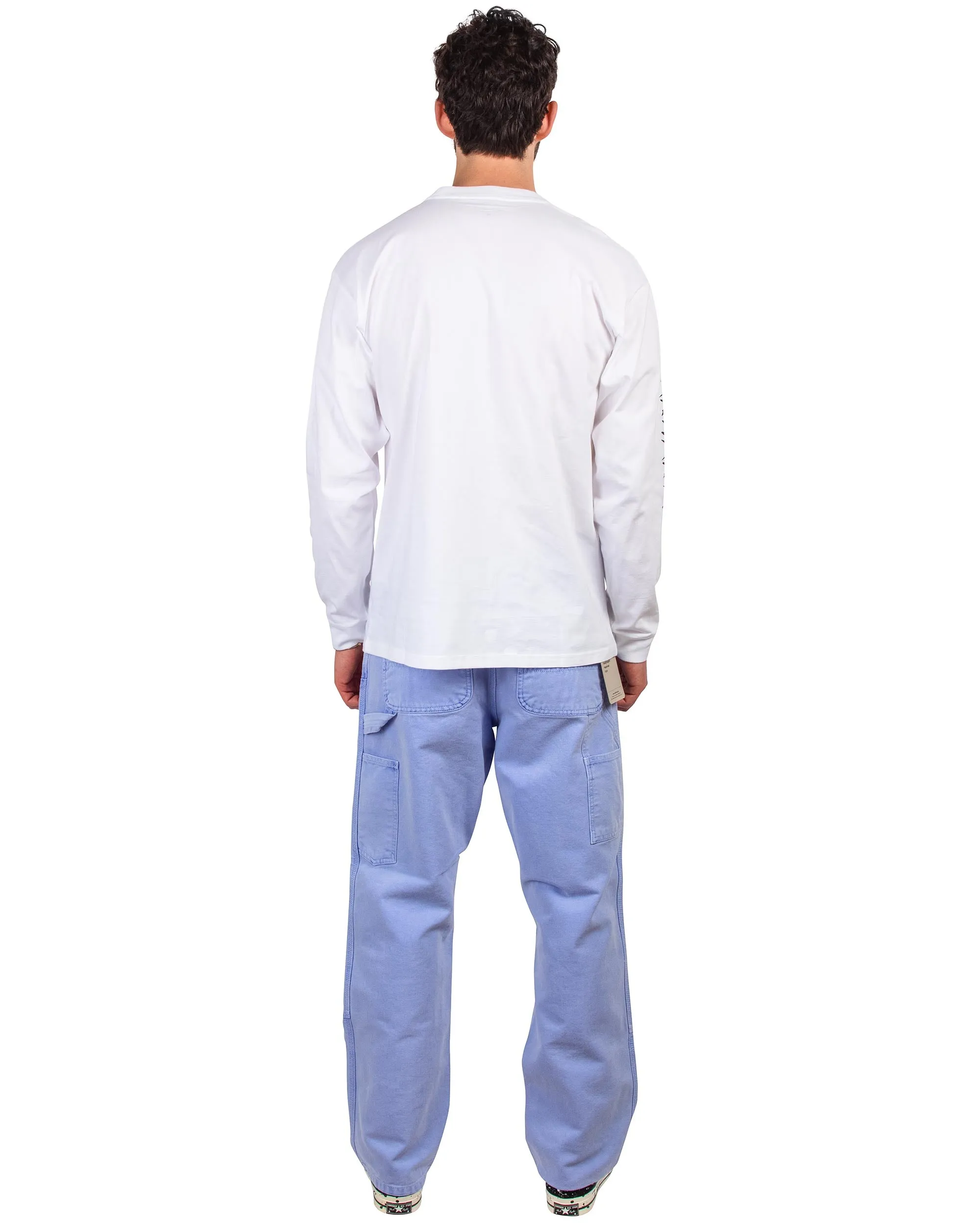 Carhartt W.I.P. Static Magic Long Sleeve T-Shirt White