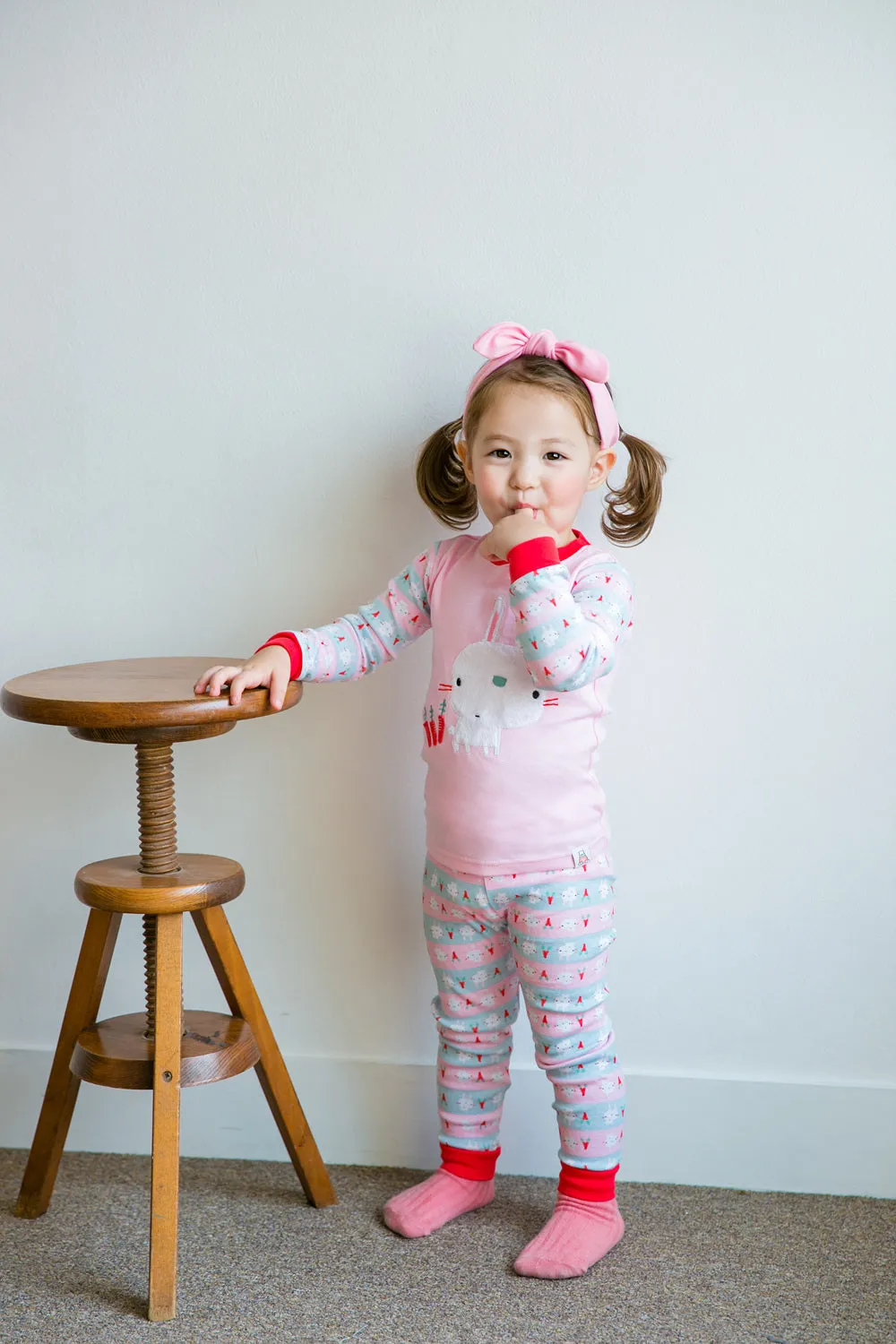Carrot Shasha Long Sleeve Pajama