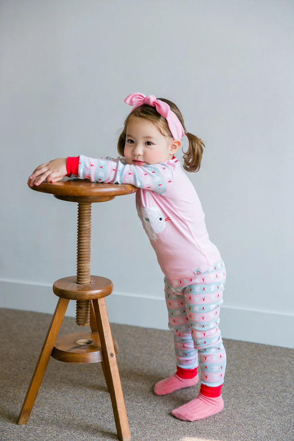Carrot Shasha Long Sleeve Pajama