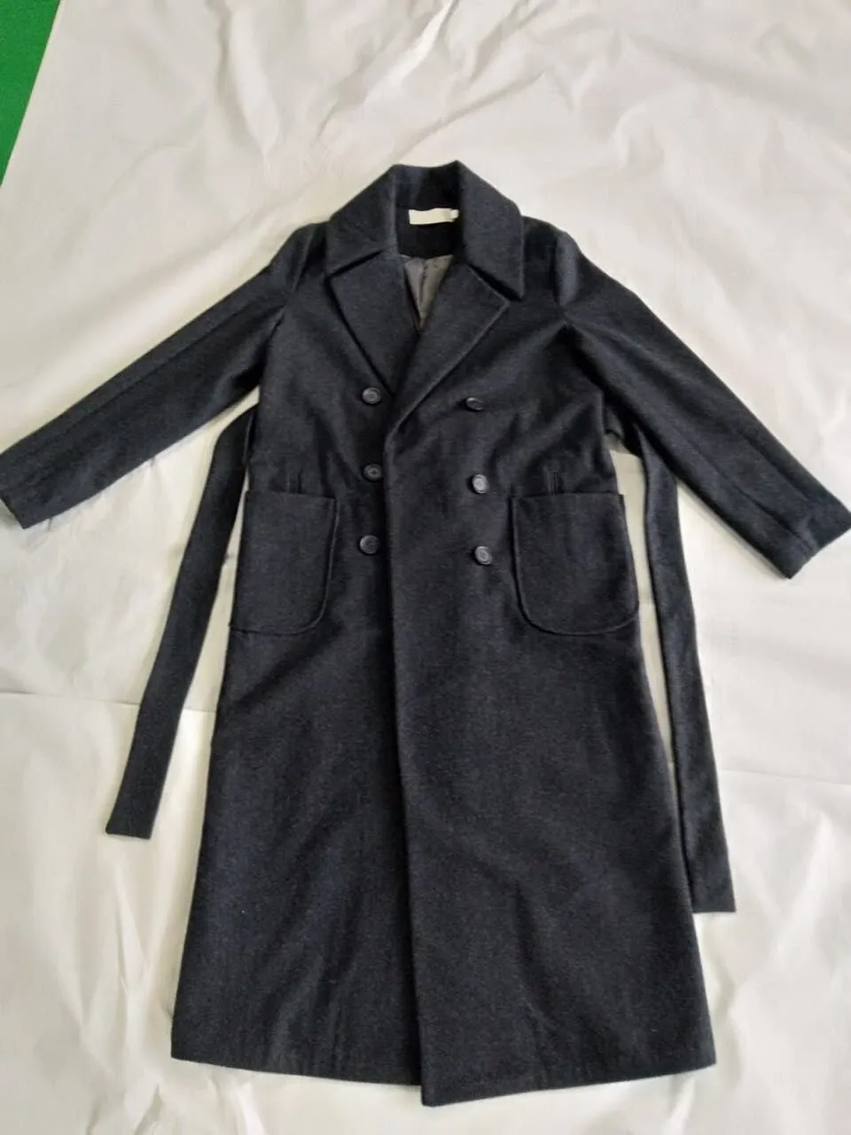 casaco feminino 2018 UK Women Plus size Autumn Winter Cassic Simple Wool Maxi Long Coat Female Robe Outerwear manteau femme