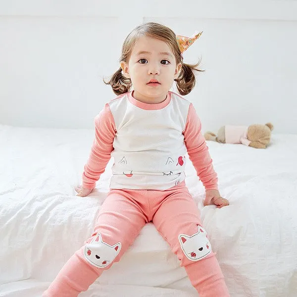 Cat and Me Long Sleeve Pajama