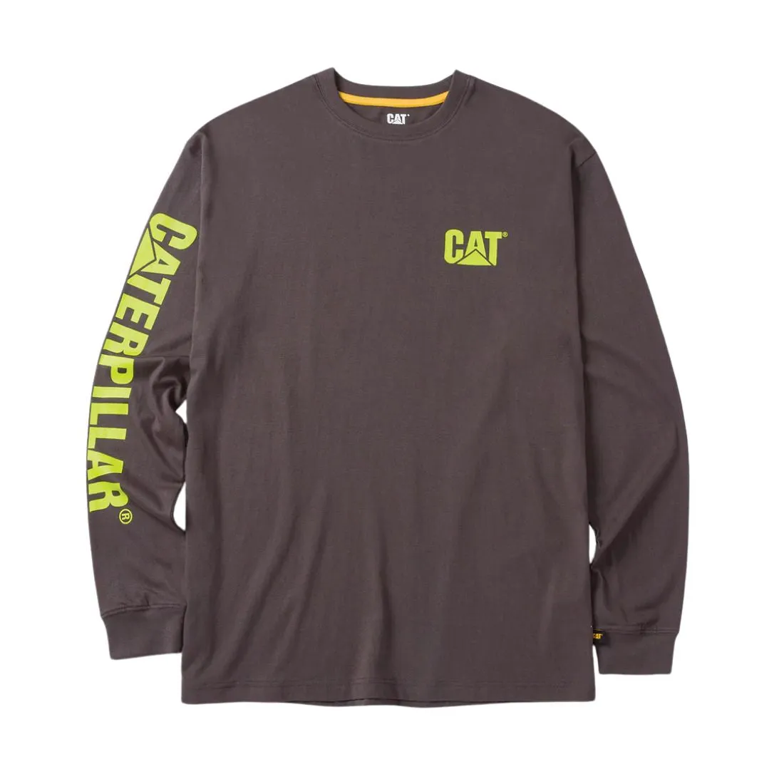 CAT Trademark Banner Long Sleeve Work Shirt - Magnet 1510034