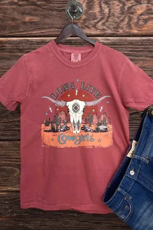 CC DTF LONG LIVE COWGIRLS - BRICK