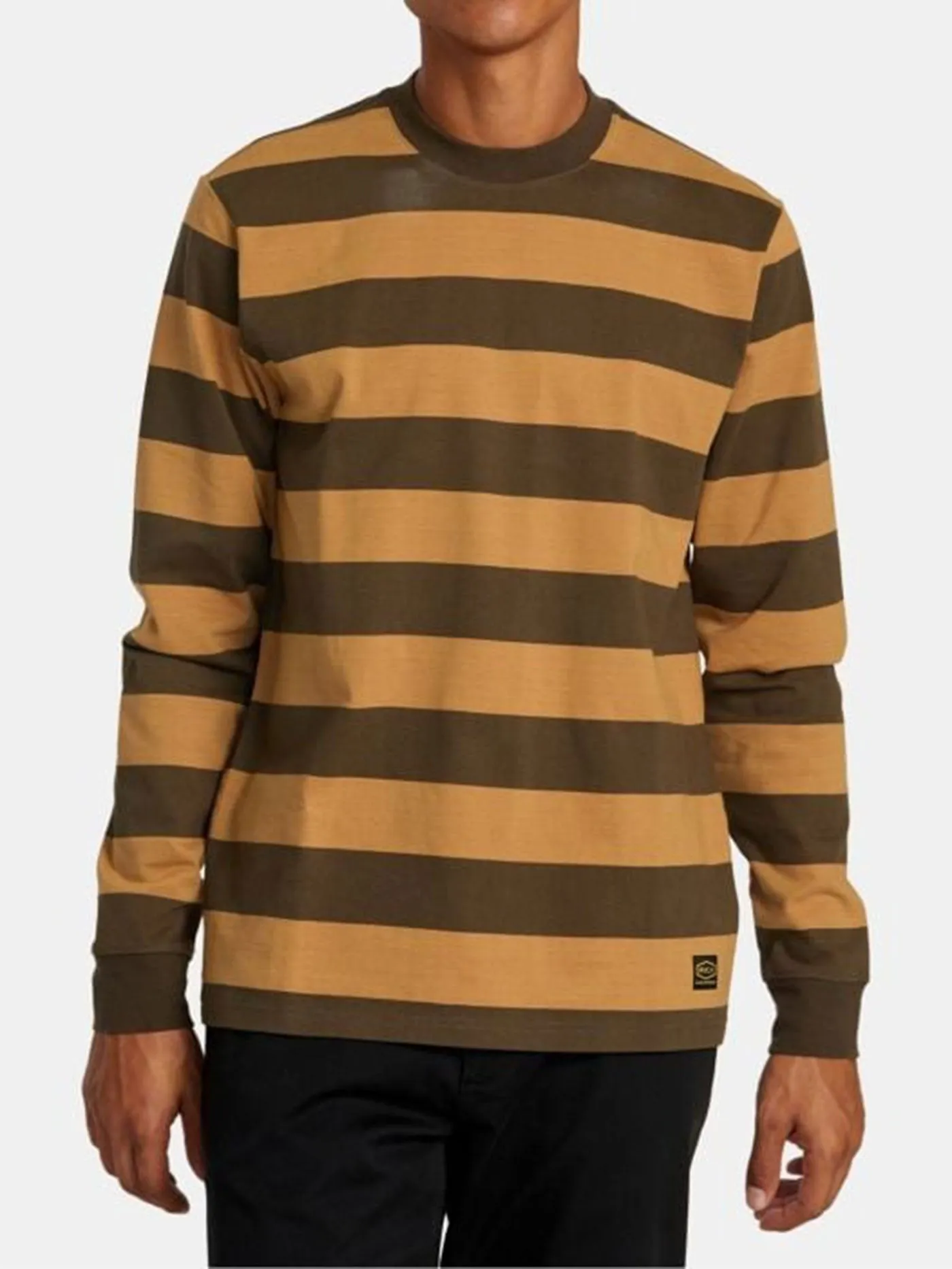 Chainmail Stripe Long Sleeve T-Shirt