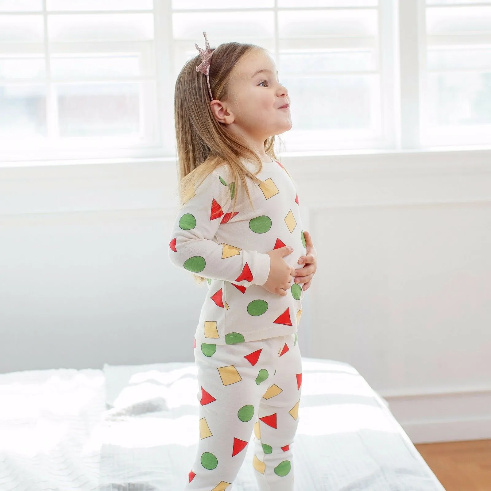 Chan Cream Long Sleeve Pajama