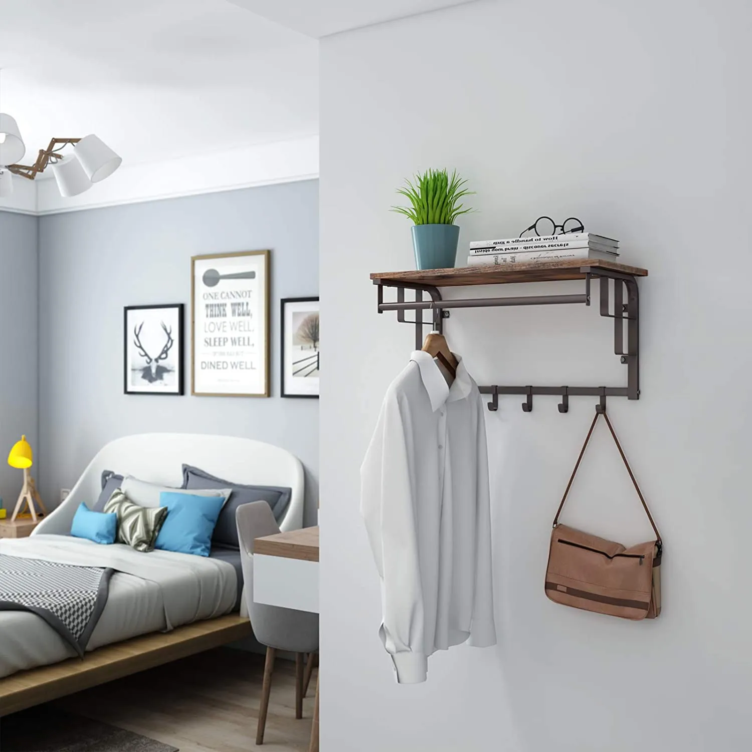 CHARLES Entryway Wall Rack