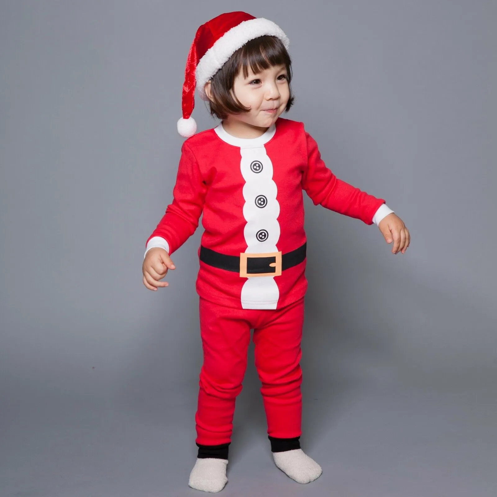 Christmas Elf Long Sleeve Pajama