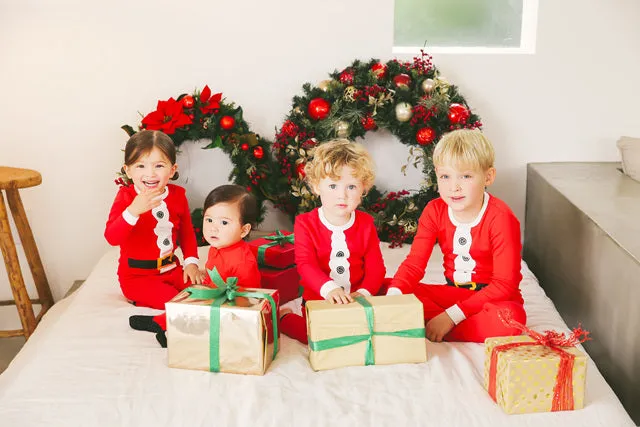 Christmas Elf Long Sleeve Pajama