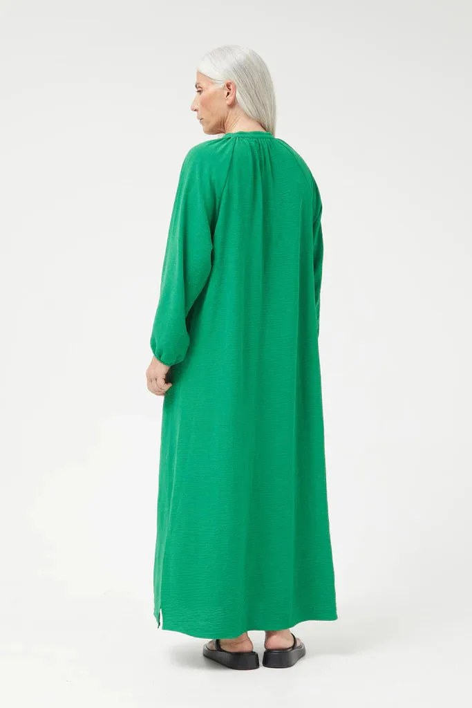 Companie Fantastica Long Tunic Dress Maxi - Green