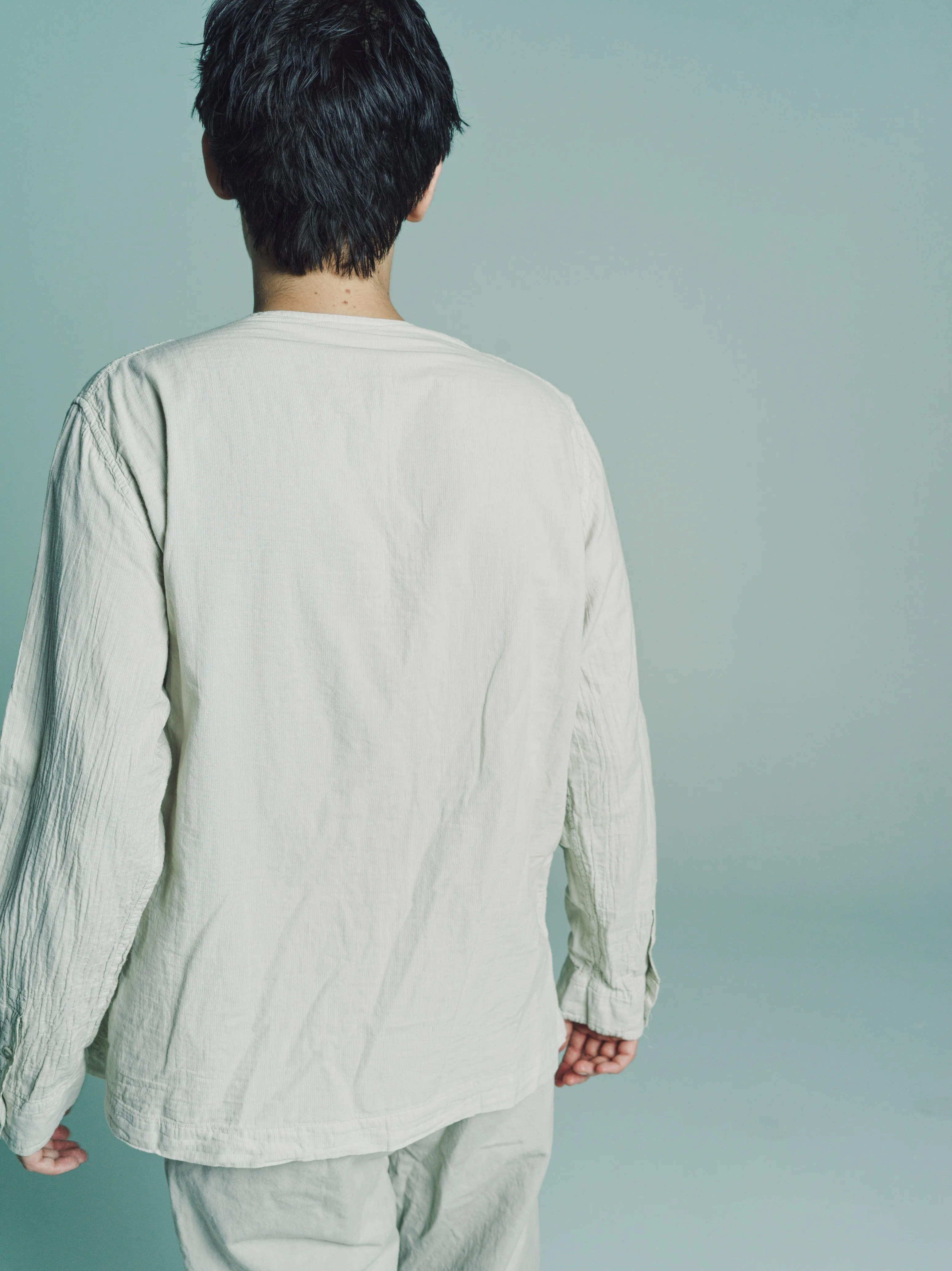 Concrete Overdyed Double Verger Shirt