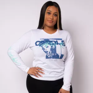 Contrast Cardi Longsleeve T-Shirt