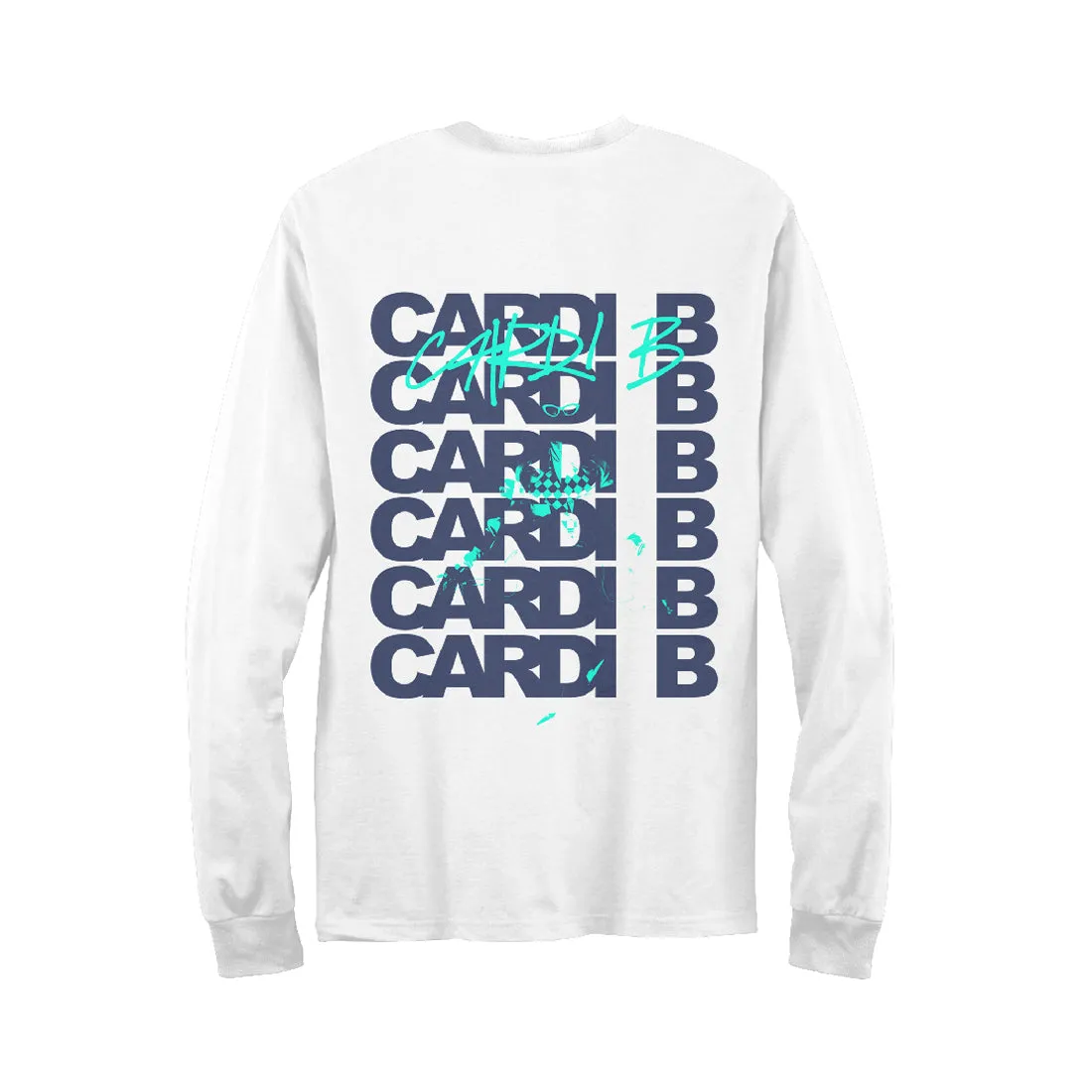 Contrast Cardi Longsleeve T-Shirt