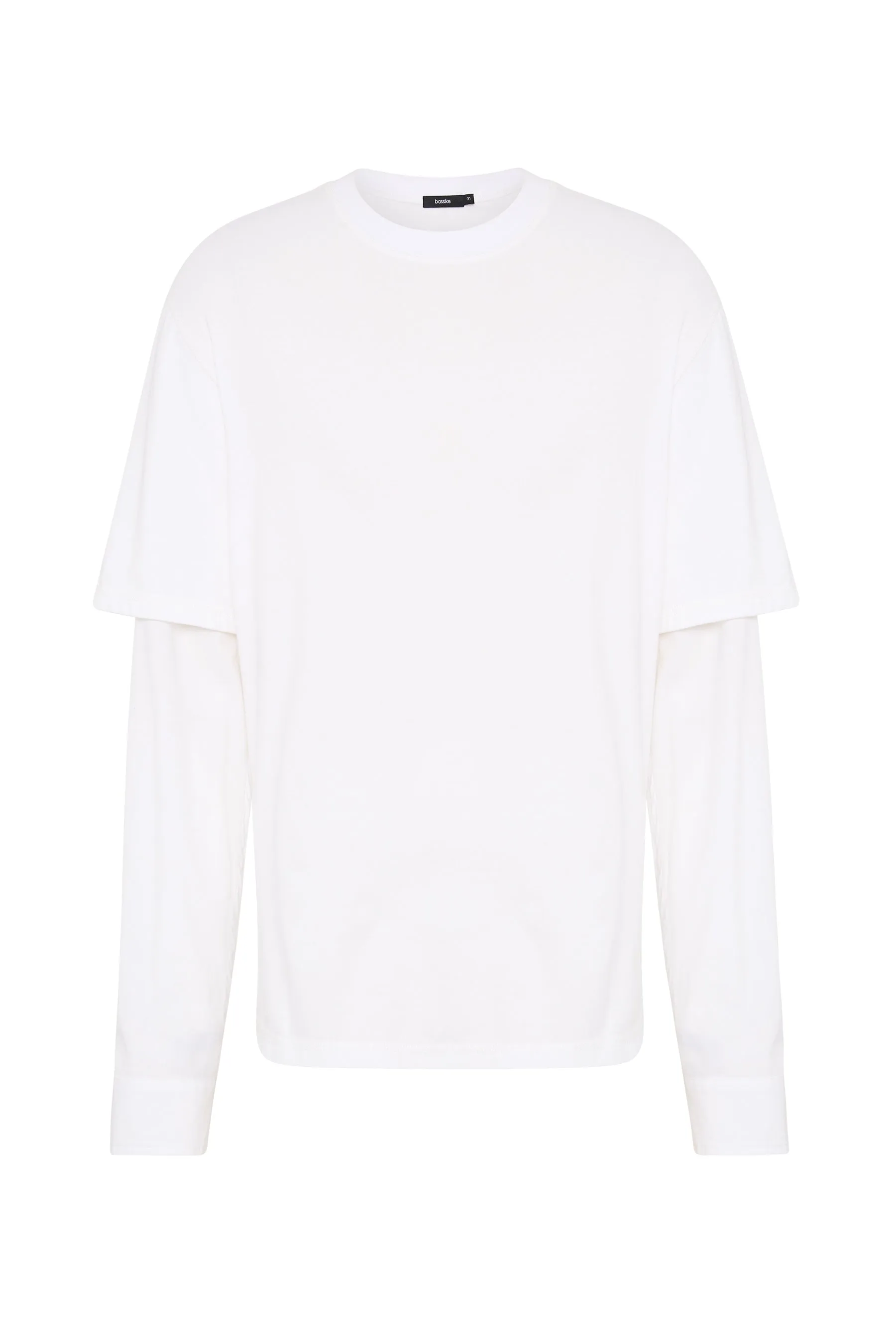 contrast sleeve t.shirt