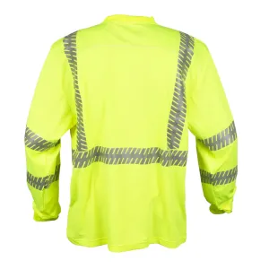 Cordova Cor-Brite Type R Class 3 Lime Long Sleeves T-Shirt - V511