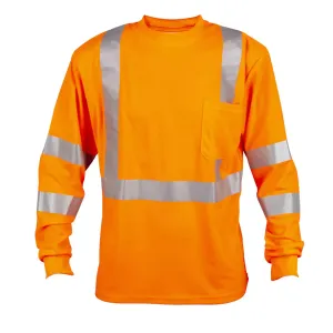 Cordova Cor-Brite Type R Class 3 Orange Long Sleeves T-Shirt - V510