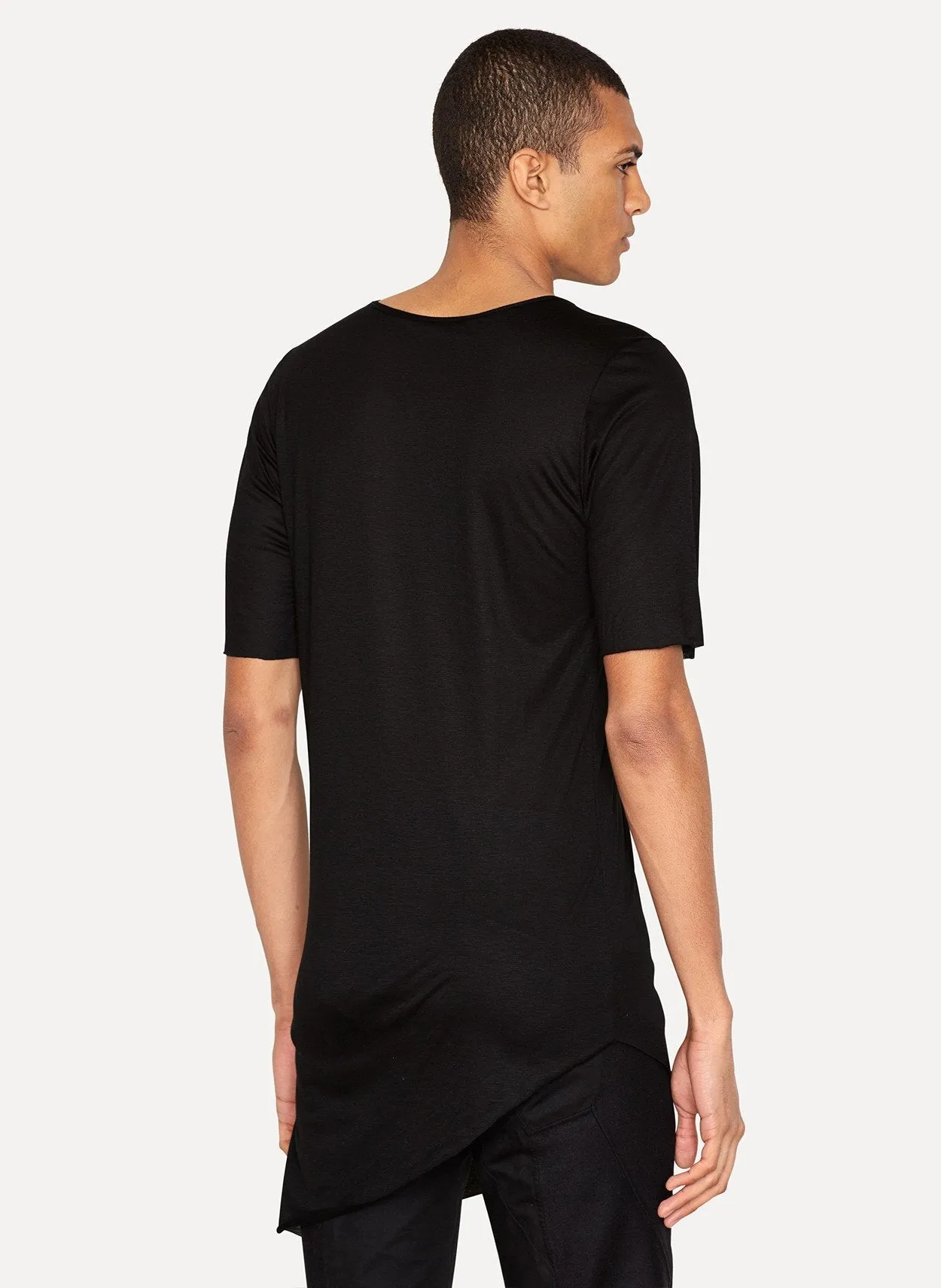 Cotton Cashmere Short Sleeve T-Shirt
