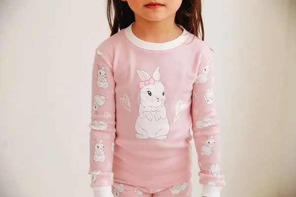 Cozy Rabbit Long Sleeve Pajama