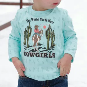 Cruel Girl's Toddler More Cowgirls Long Sleeve T-Shirt