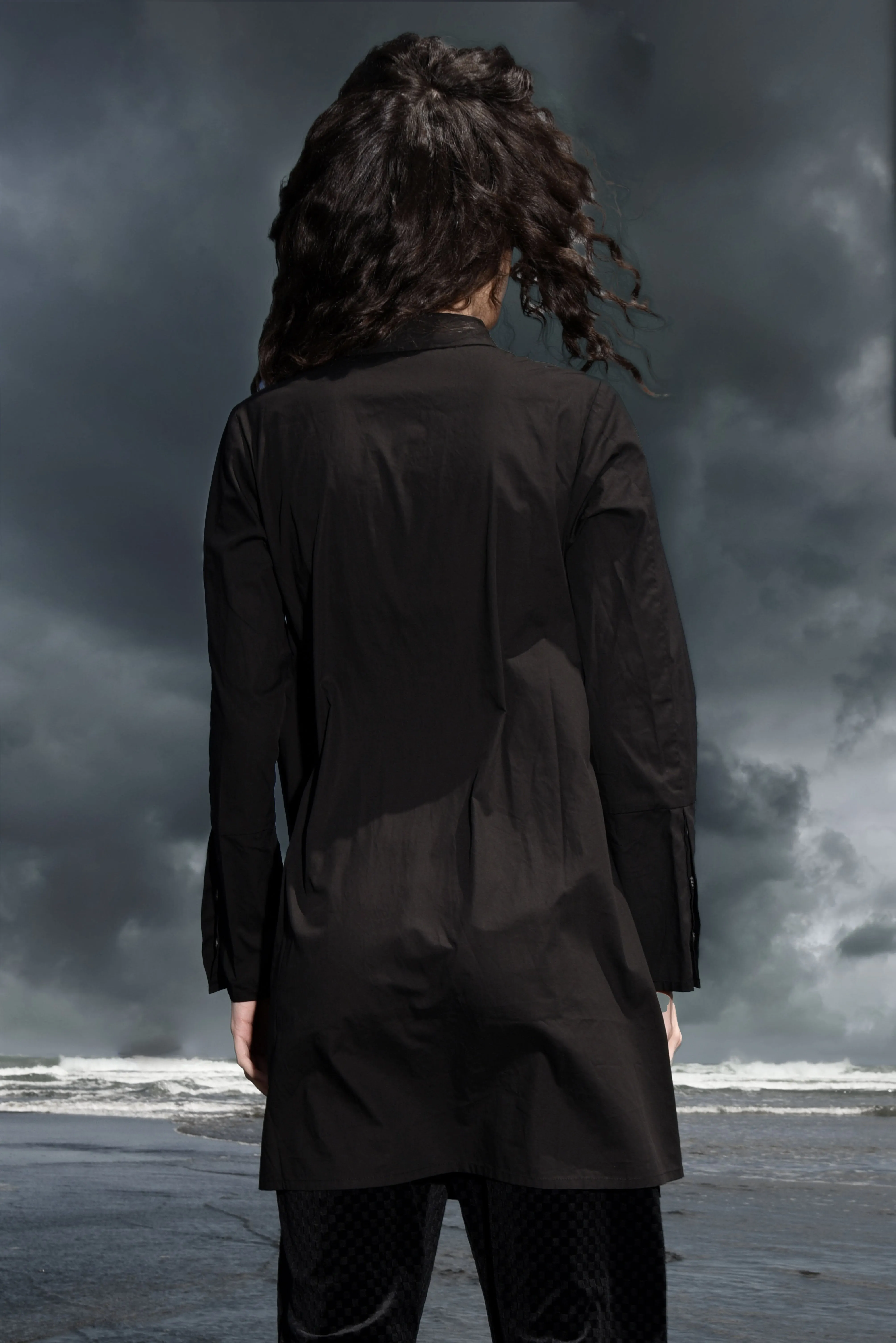 CURATE by Trelise Cooper - Fall From Lace Shirt-Dress - BLACK/ WHITE