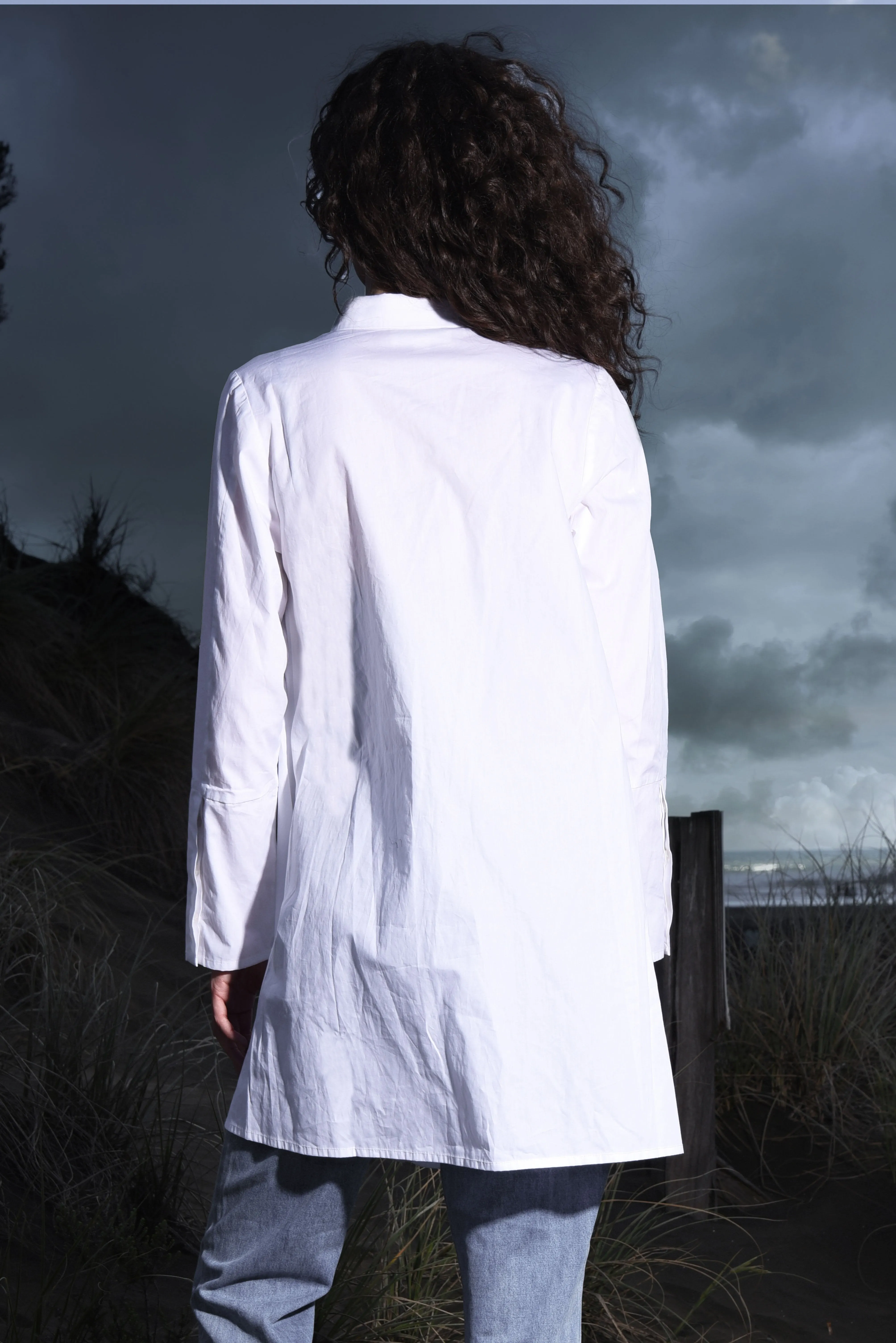 CURATE by Trelise Cooper - Fall From Lace Shirt-Dress - BLACK/ WHITE