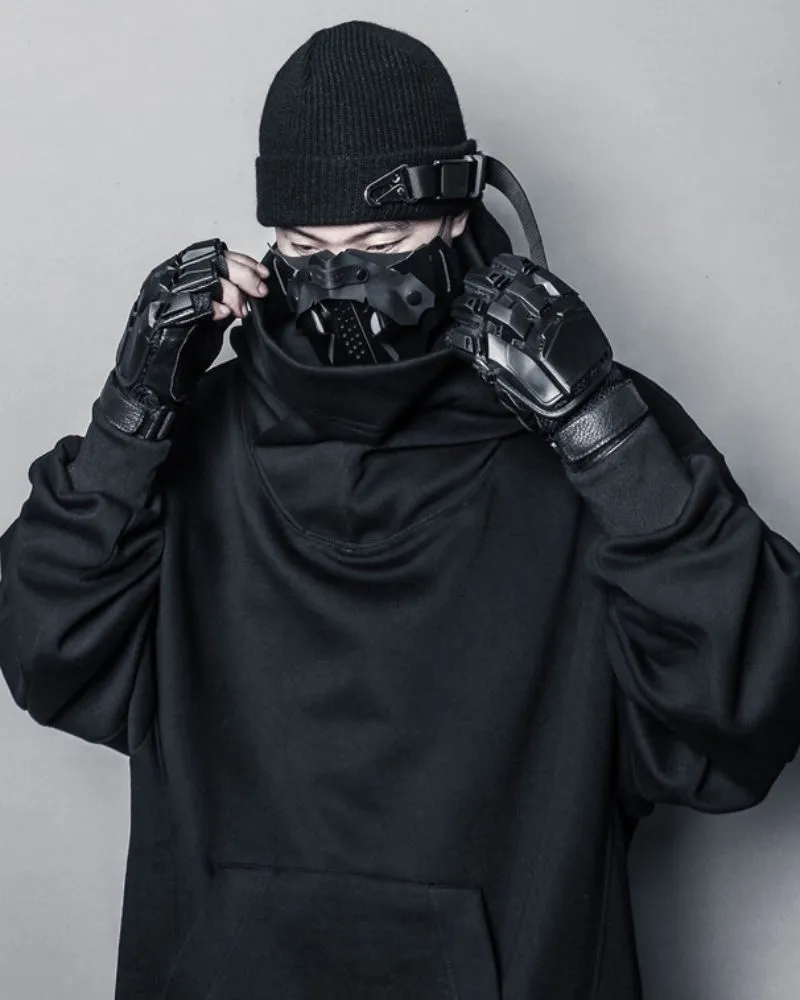 Cyberpunk Tactical Metal Knit Hat