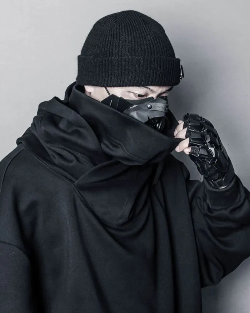 Cyberpunk Tactical Metal Knit Hat