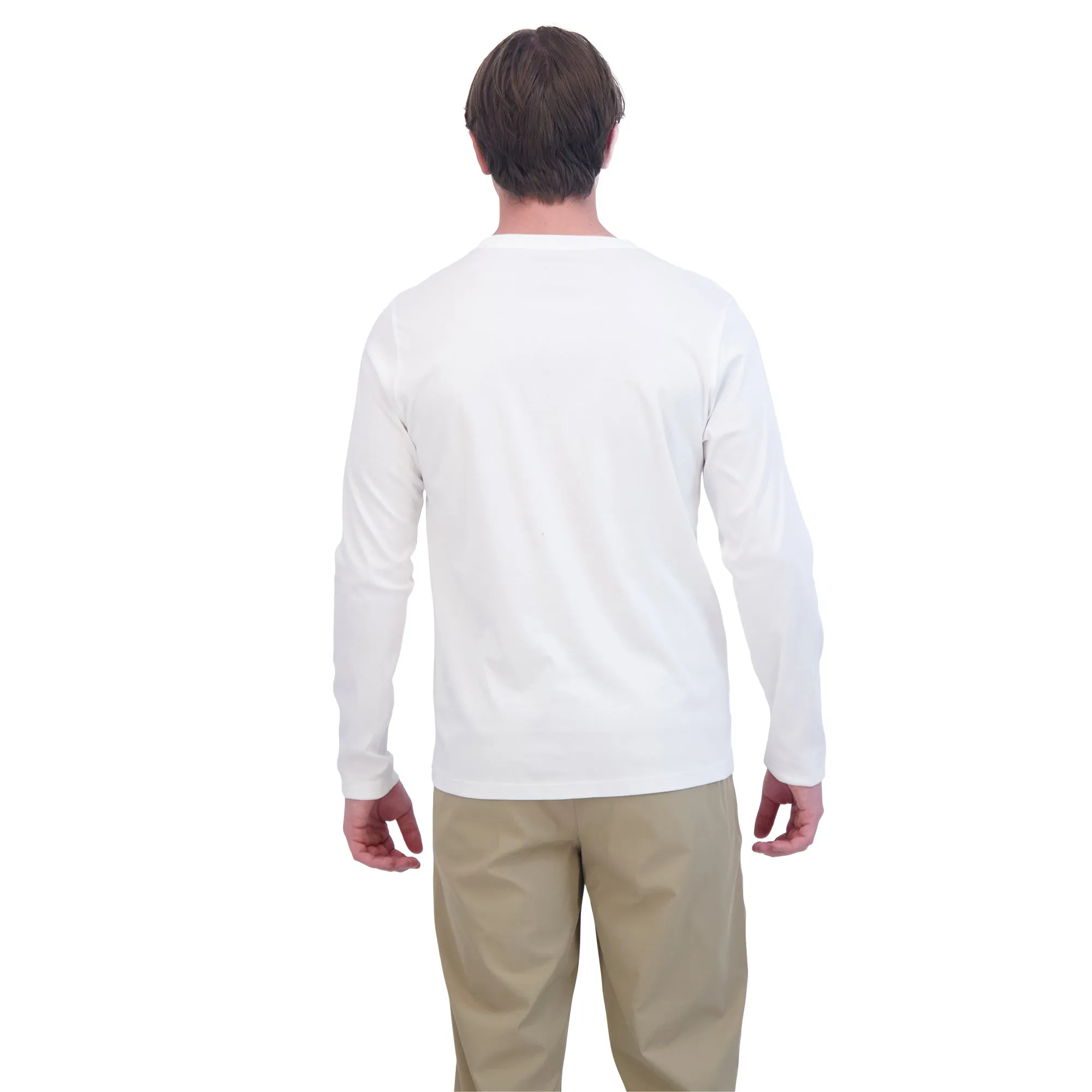 Da Graphic Long Sleeve Tee - White