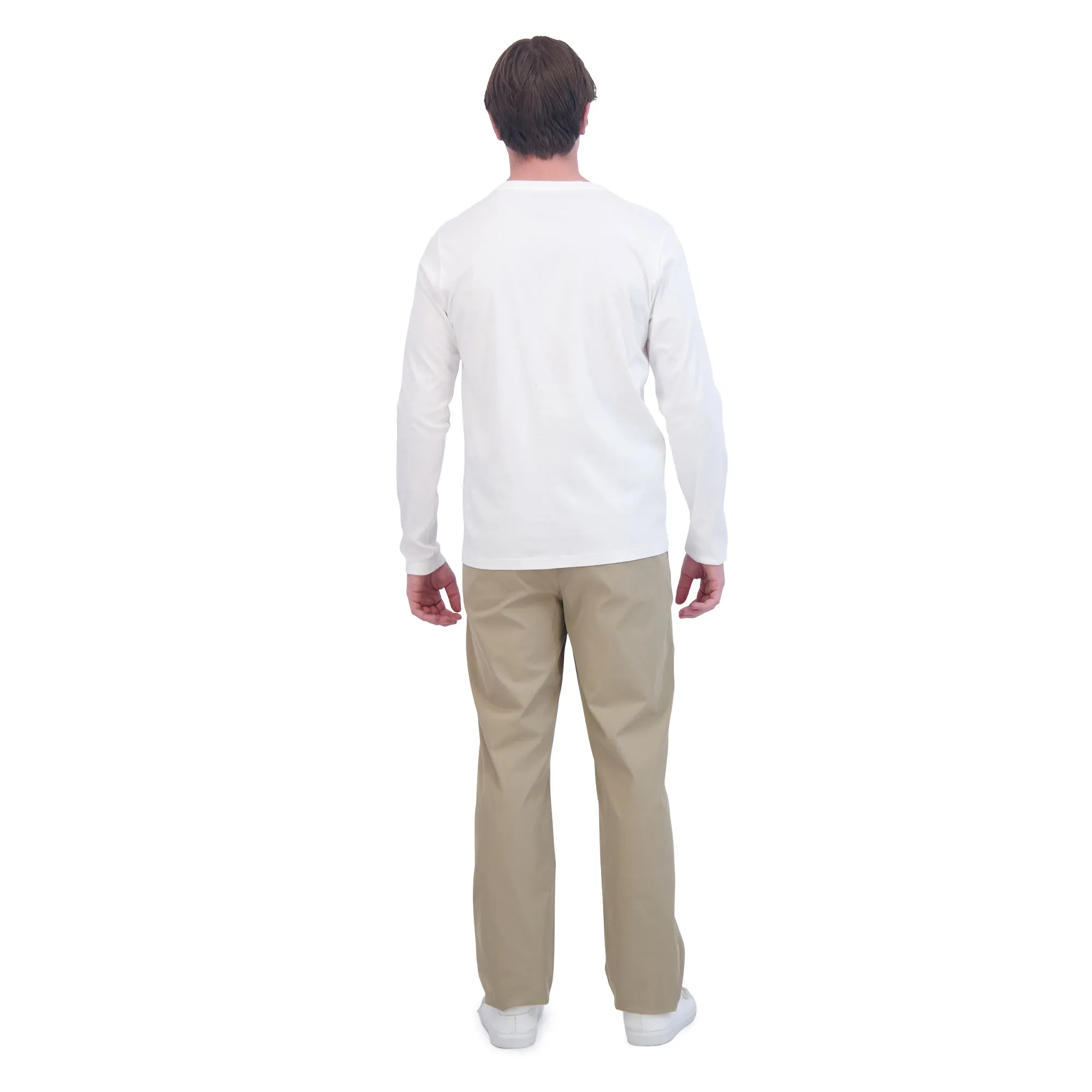 Da Graphic Long Sleeve Tee - White