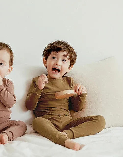 Daily Camel Long Sleeve Pajama