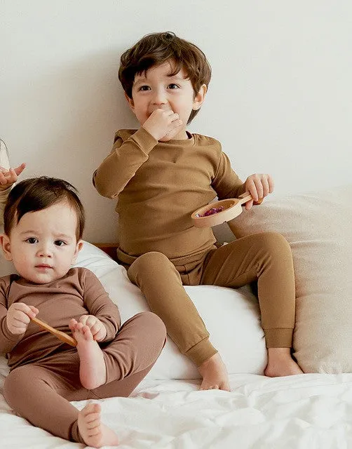 Daily Camel Long Sleeve Pajama