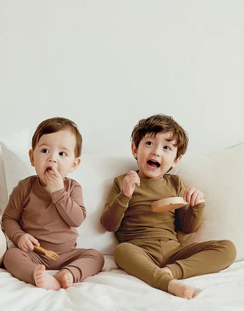 Daily Camel Long Sleeve Pajama