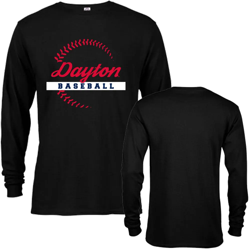Dayton Flyers University of Dayton Flyers Baseball Seams Long Sleeve T-Shirt