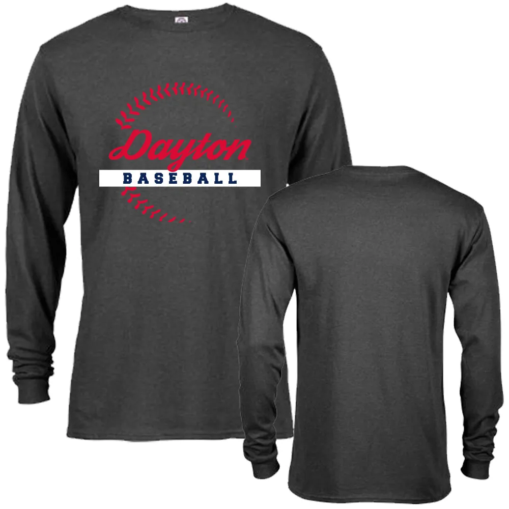Dayton Flyers University of Dayton Flyers Baseball Seams Long Sleeve T-Shirt