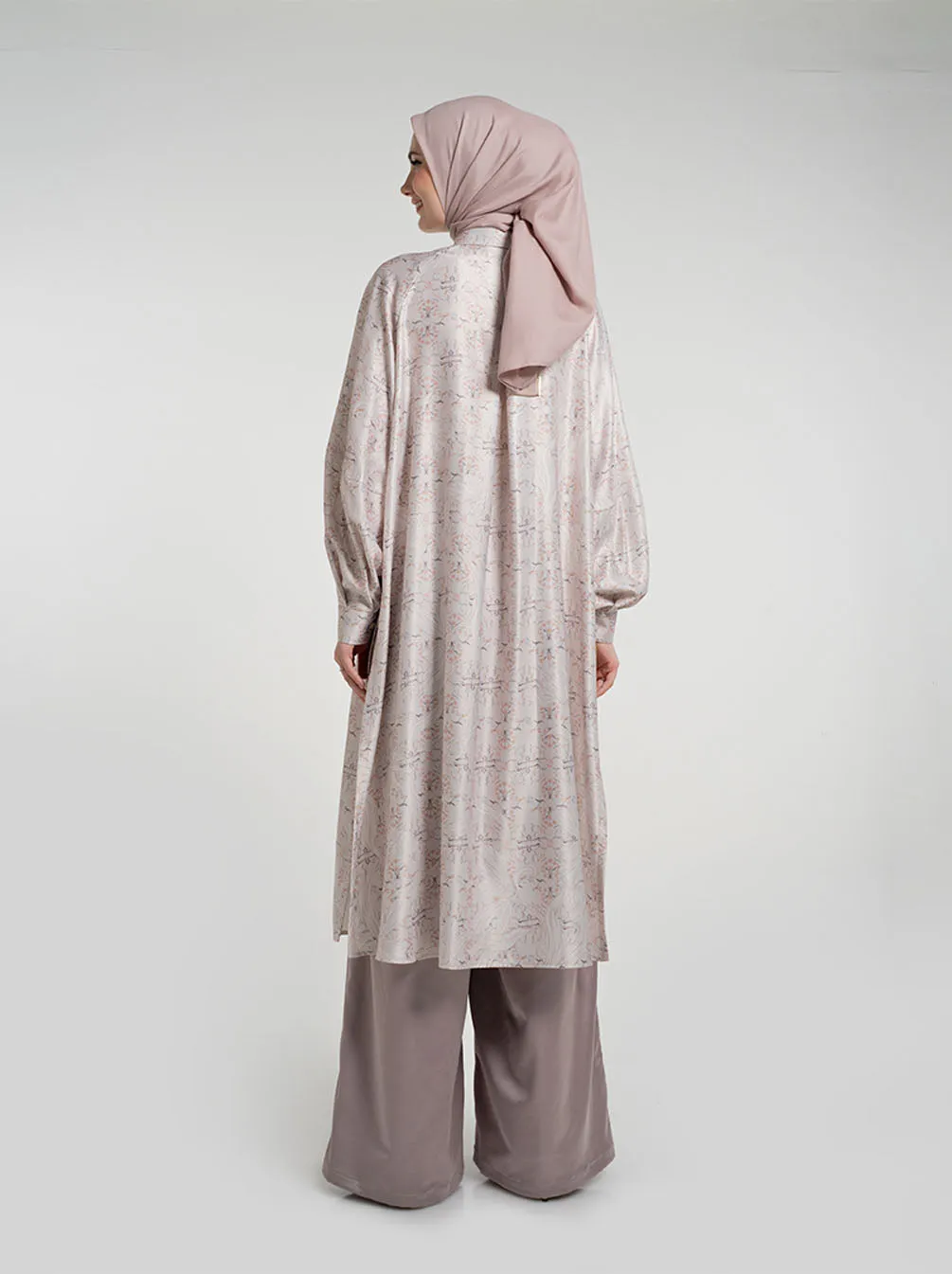 DEA RAGLAN TUNIC CLAY BEIGE