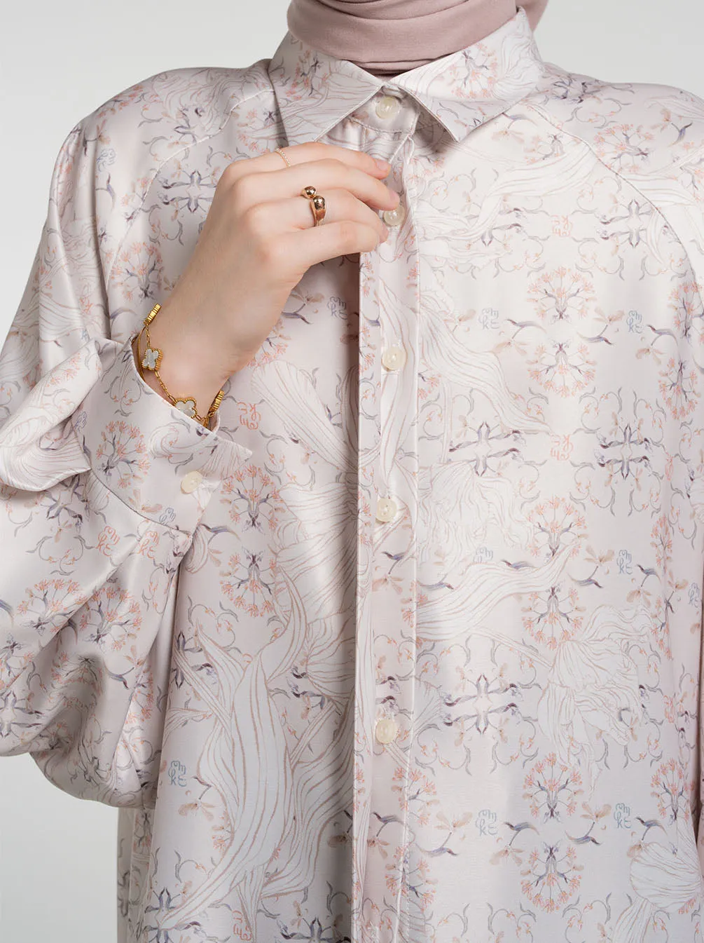 DEA RAGLAN TUNIC CLAY BEIGE
