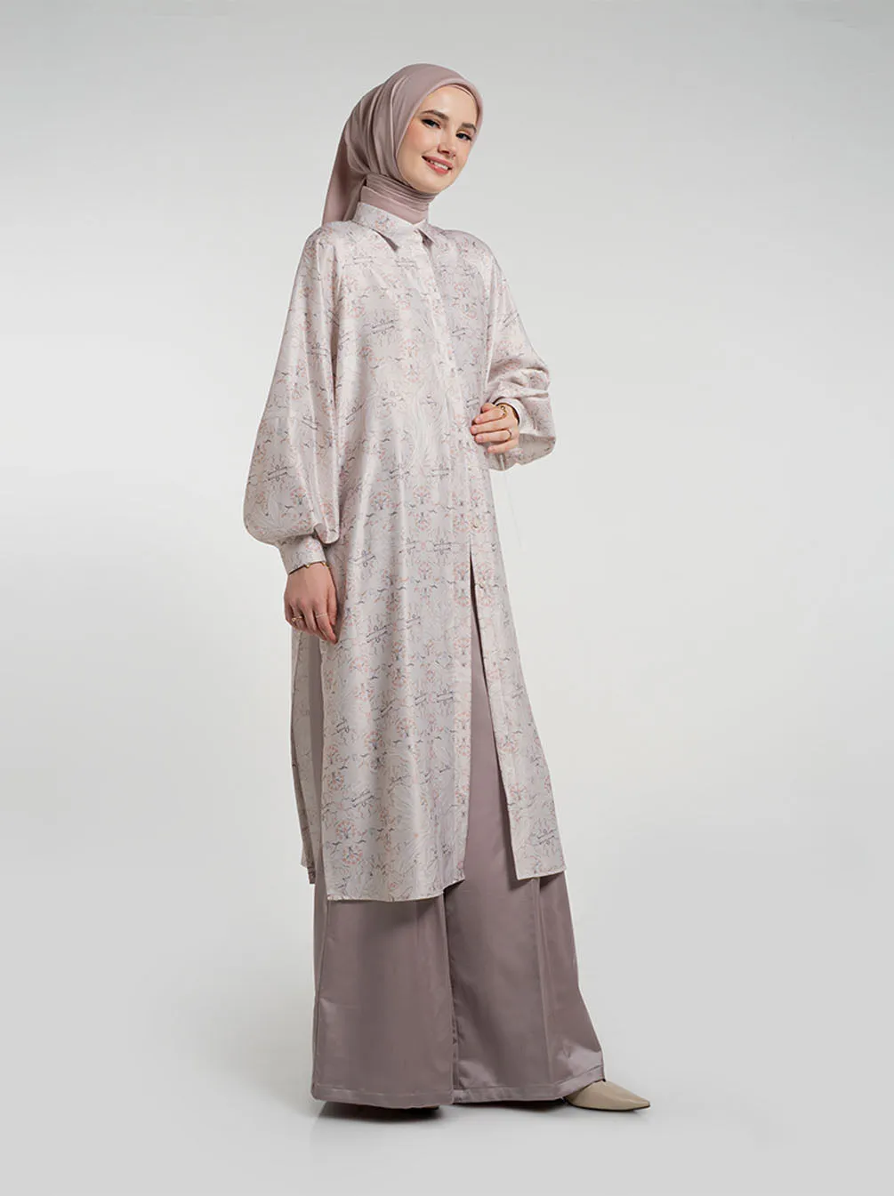 DEA RAGLAN TUNIC CLAY BEIGE