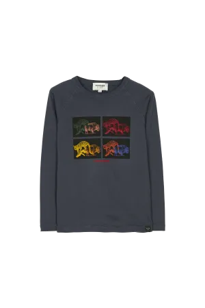 DEAL Winter Black Creatures - Long Sleeve T-Shirt