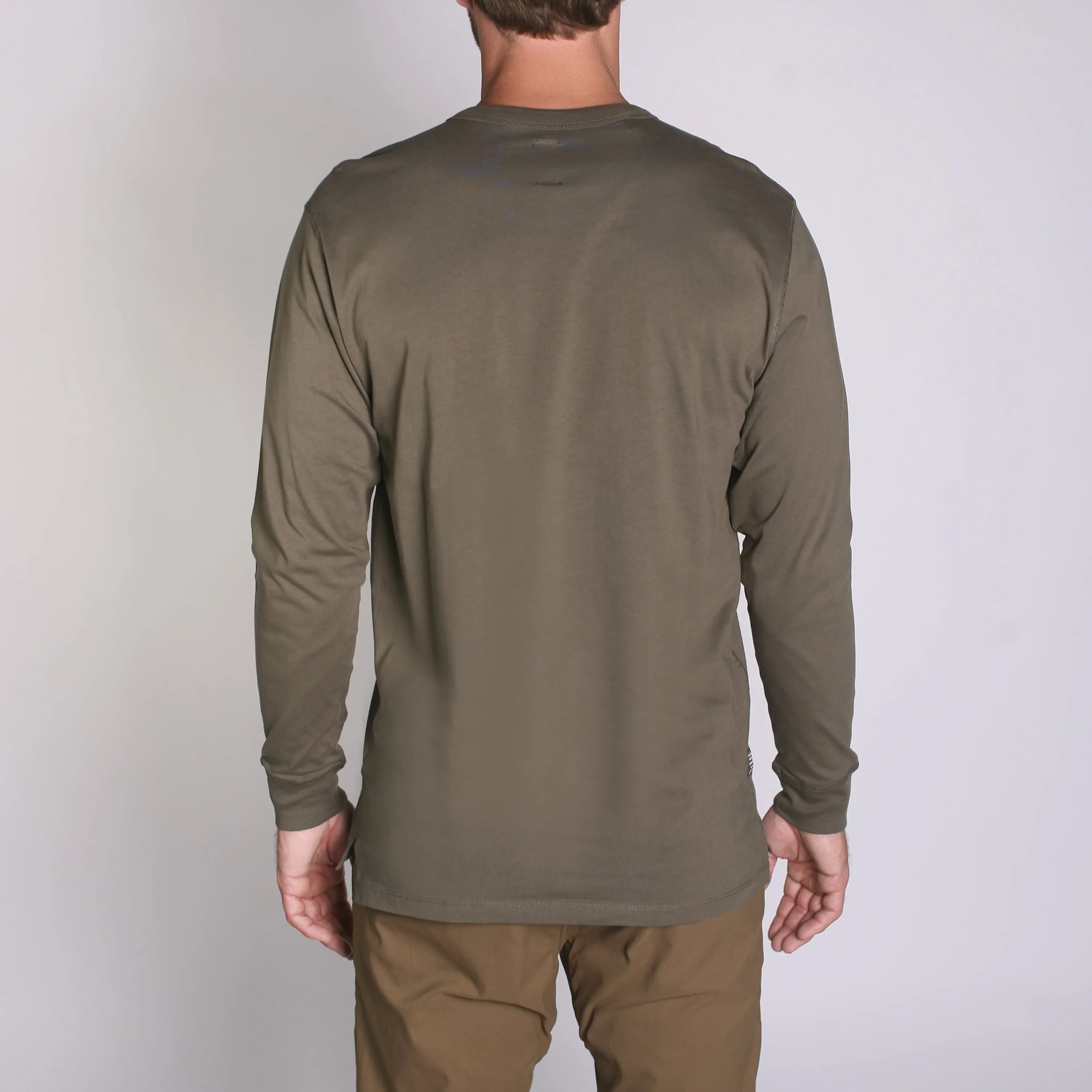 Density LS Premium T-Shirt Olive