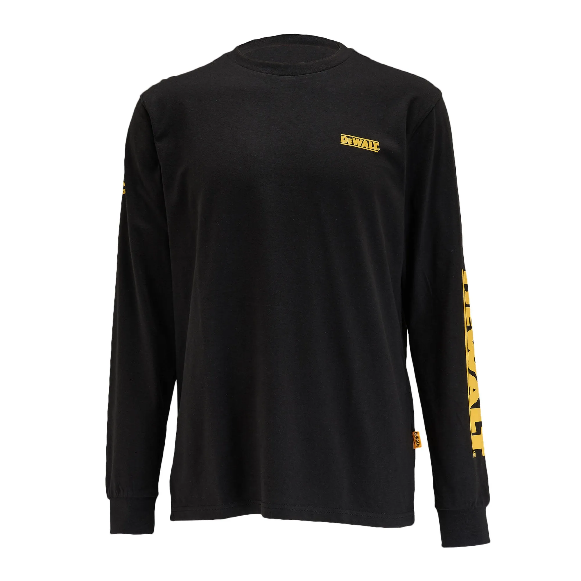 DEWALT Brand Carrier Men's Long Sleeve Cotton Poly T Shirt